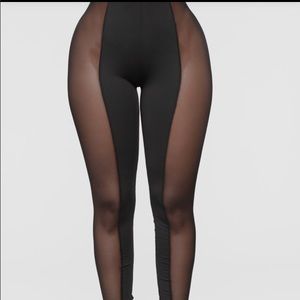 celena mesh leggings